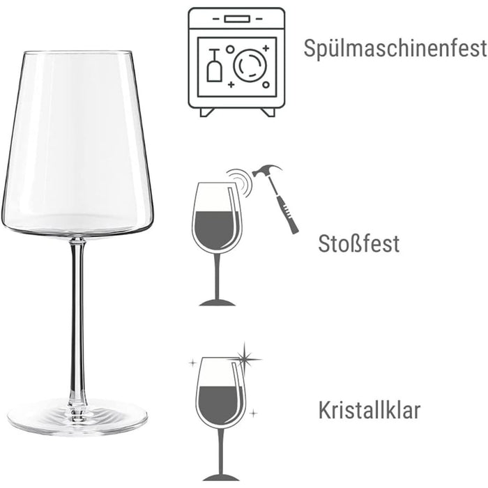 Stölzle Power Rotwein Glas 517 ml - 6er Set