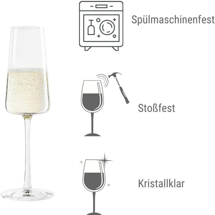 Stölzle Power Champagnerkelch 238 ml - 6er Set