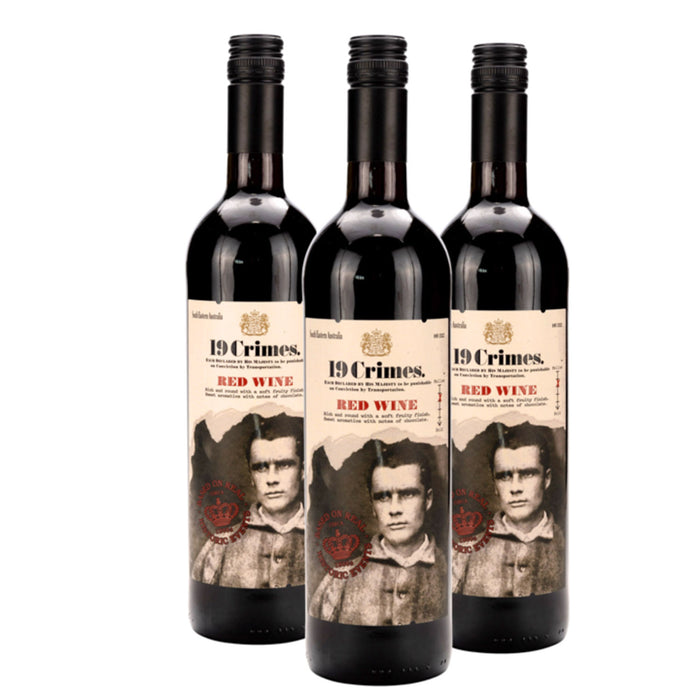 19 Crimes Red Blend 2022 (3 x 0,75 L)