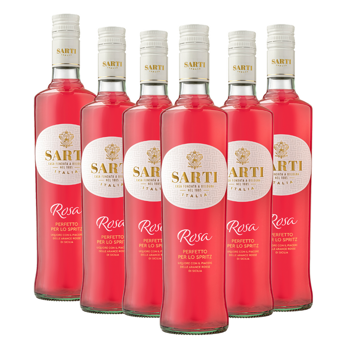 Sarti Rosa Premium Frucht-Likör (6 x 0,7 L)