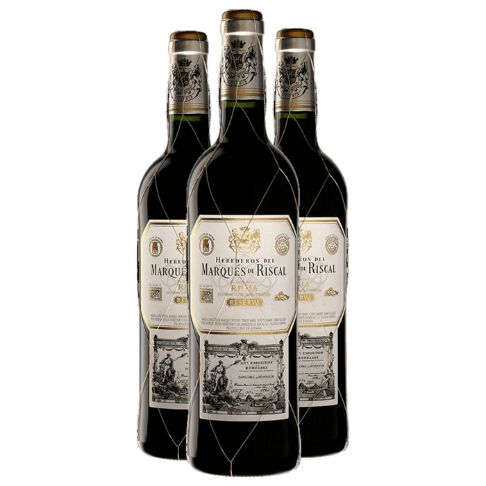 Marqués de Riscal Rioja Reserva 2019 (3 x 0,75 L)