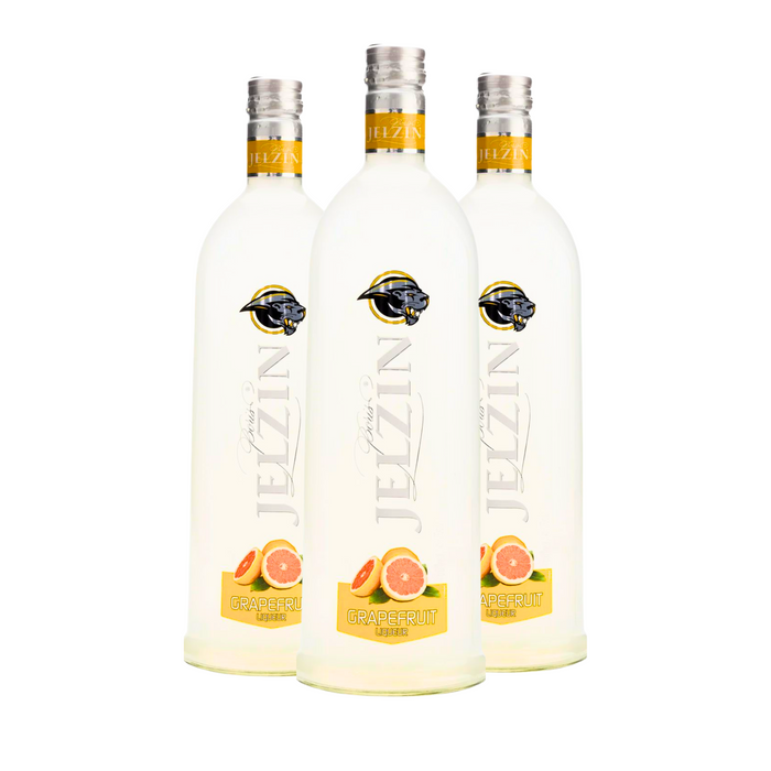 Boris Jelzin Grapefruit Vodkalikör (3 x 0,7 L)