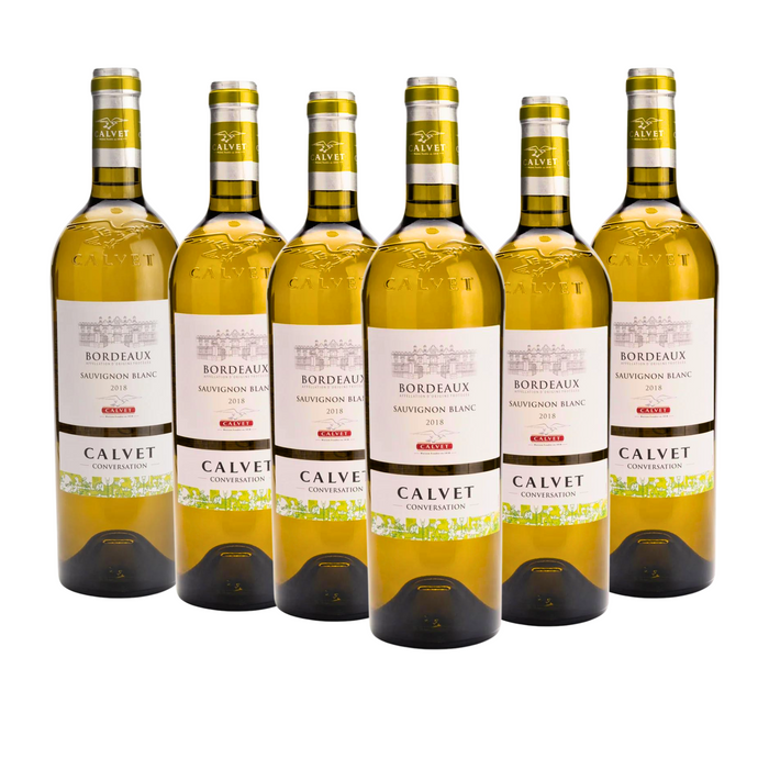 Calvet Conversation Bordeaux Sauvignon Blanc AOC 2018 (6 x 0,75 L)