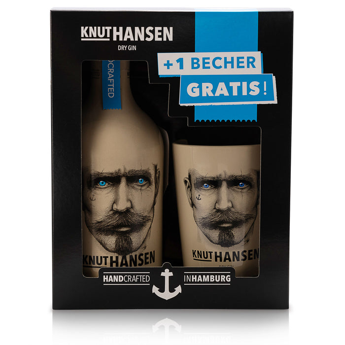 Knut Hansen Dry Gin + Becher