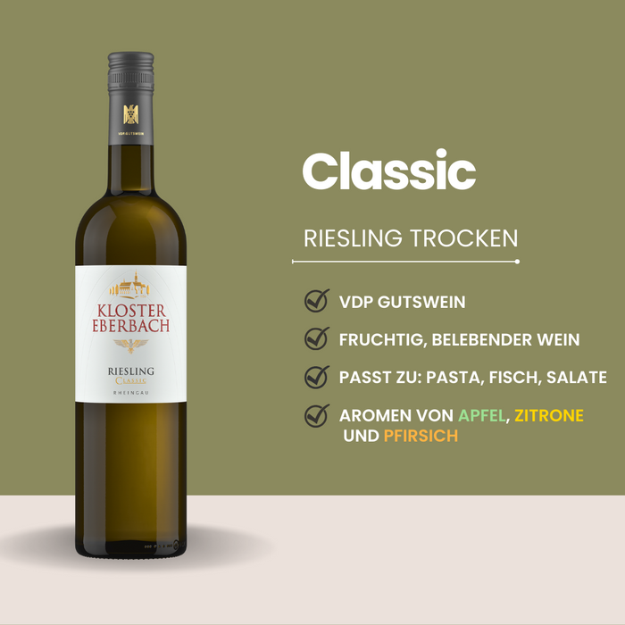 Kloster Eberbach Riesling Classic (12 x 0,75 L)