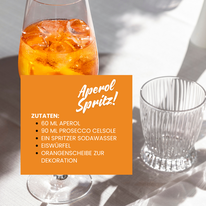 Aperitif Paket 4 Fl. Frizzante 0,75 L + 2 Fl. Aperol 1 L